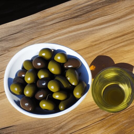 olives in a bowl